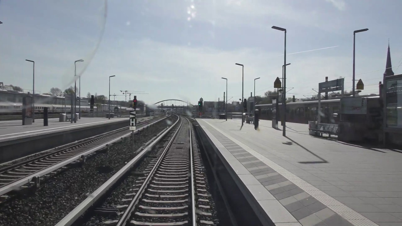 Führerstandsmitfahrt S-Bahn Berlin von Warschauer Straße nach Wartenberg auf der S75  in 4K.