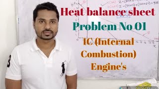 Heat Balance sheet problem's/Problem No 01/Engine testing and performance/IC Engine/Thermal Engineer