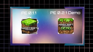 Minecraft | PE 0.1.1 VS PE 0.2.1 DEMO