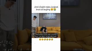 Jimin providing Food and laugh to Jungkook 🤣🤣they are Soo cute guys 🤌💜😂#bts #shorts #jikook