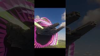 Working Hyperdrives are now in Minecraft. #create #minecraft #minecraftcreate #createaeronautics