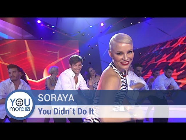 Soraya - You Didn't Do It