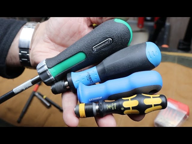 Hex Bit Handles: Gedore, Hazet, Wera, Stahlwille. Four variations on a 1/4"  theme. - YouTube