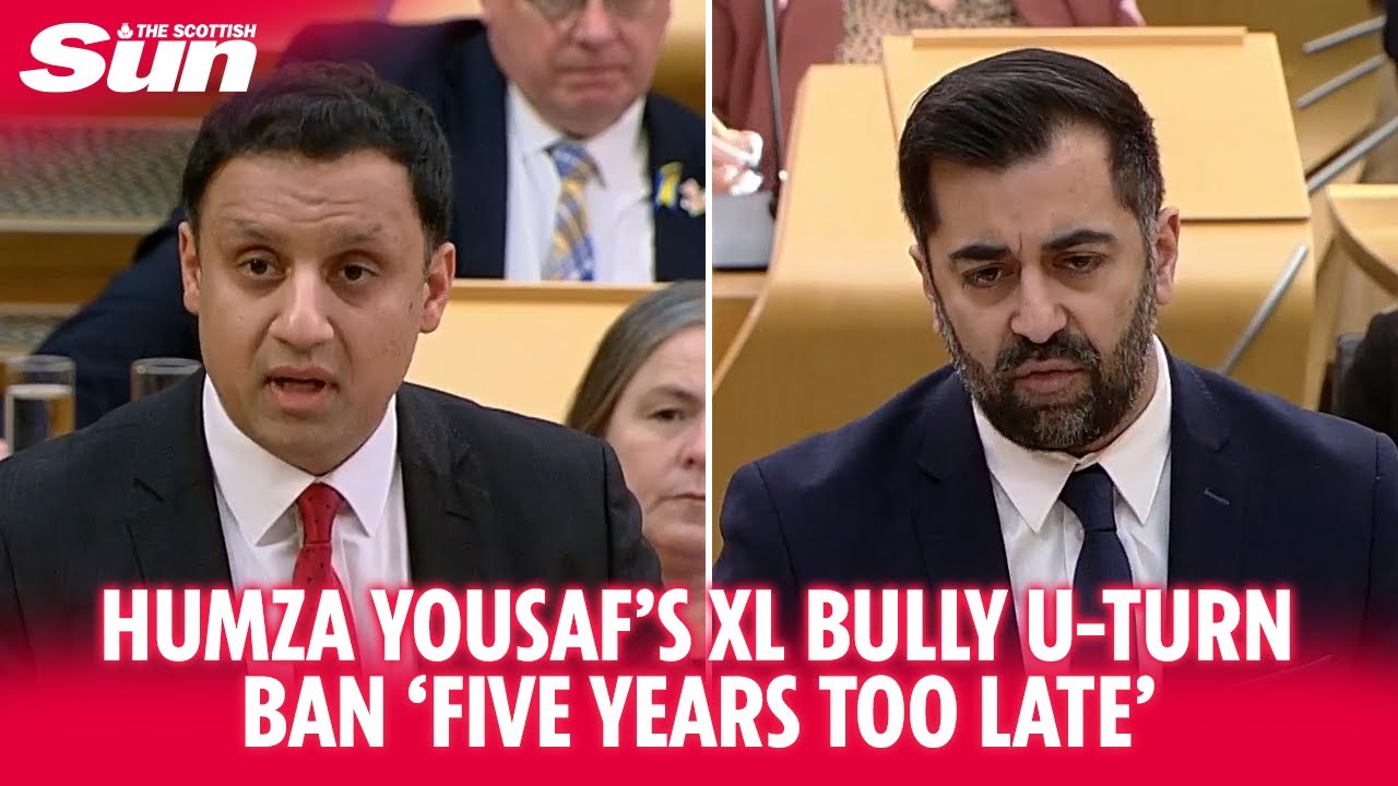 Humza Yousaf's XL bully U-Turn ban 'five years too late' says Anas ...
