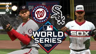 WORLD SERIES GAME 6 VS. WHITE SOX | MLB THE SHOW 22 WASHINGTON NATIONALS FRANCHISE EPISODE 60!