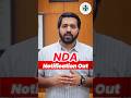 NDA 01 2026 NOTIFICATION OUT | NDA 01 2026 ELIGIBILITY CRITERIA  , SYLLABUS &amp; EXAM DETAILS #nda