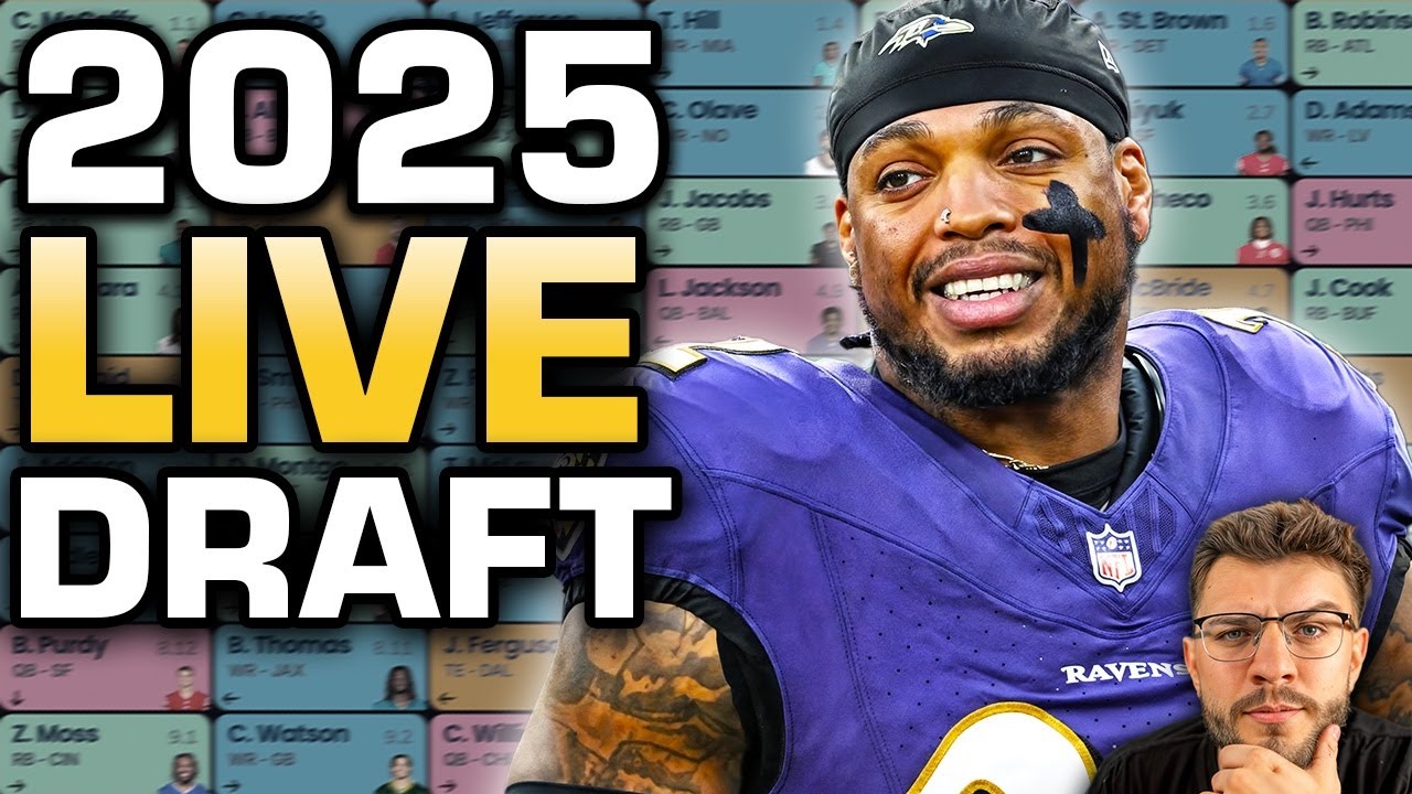 A FRESH 2025 Fantasy Football Draft