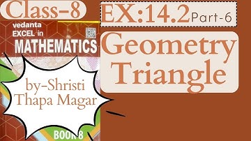 Class 8//Geometry Triangle EX:14.2 part 6//Q.No. 4 all