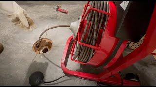Leveling up my Drain Cleaning with the Garvee 50' x 3/8" Powered Drain Snake. Just what I needed!