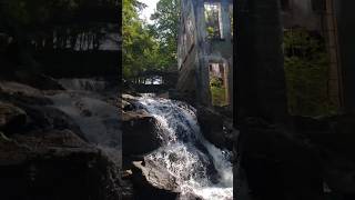 Bottom Part of the Carbide Wilsons Ruins (2025) #4k #waterfall #ruins