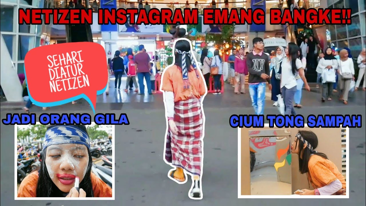 ORANG GILA KE MALL DITAHAN SECURITY SATU HARI DIATUR NETIZEN