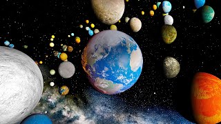 Todas as luas orbitando a Terra! Universe Sandbox 2