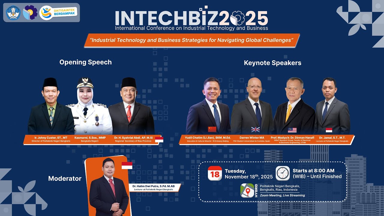 INTECHBIZ 2025 International Conference on Industrial Technology and Business
