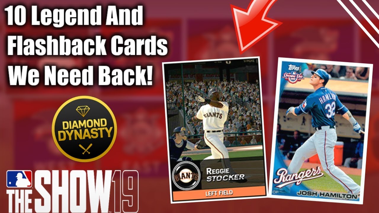 Ten Huge New Legend And Flashback Cards We NEED Back In MLB The Show 19 Diamond Dynasty