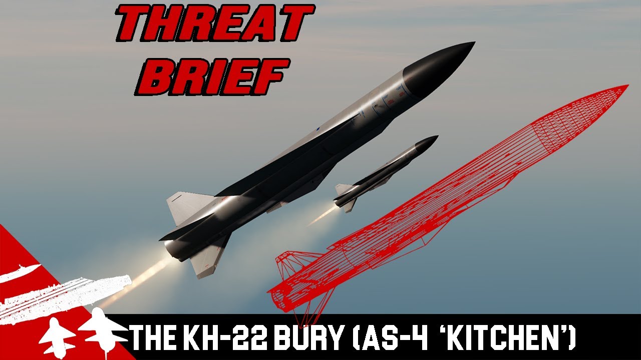 Burya Rws The Kh-22 Burya, AS-4 'Kitchen' | Threat Brief - YouTube