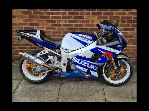 Suzuki GSXR 1000, K1, 2002, Yoshimura exhaust sound. - YouTube