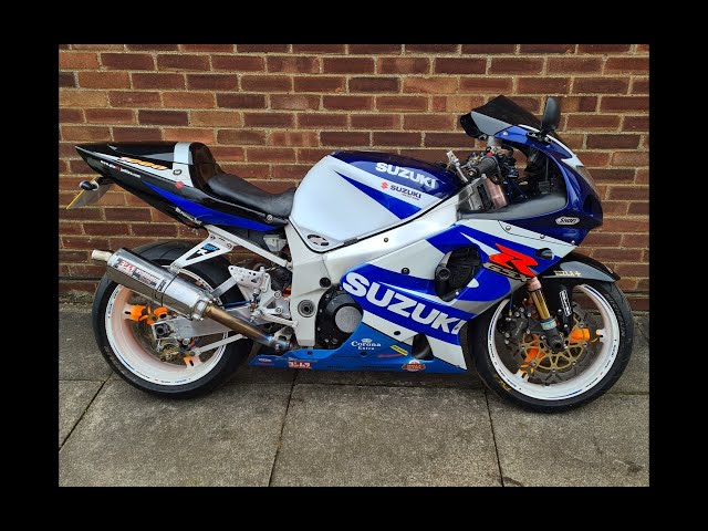 Suzuki GSXR 1000, K1, 2002, Yoshimura exhaust sound. - YouTube