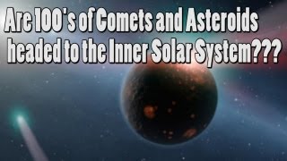Are 100's of Asteroids & Comets inbound to the Inner Solar System?