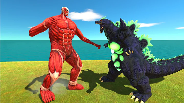 1vs1 Kaiju Monster Battle | Colossal Titan VS Super Godzilla - ARBS