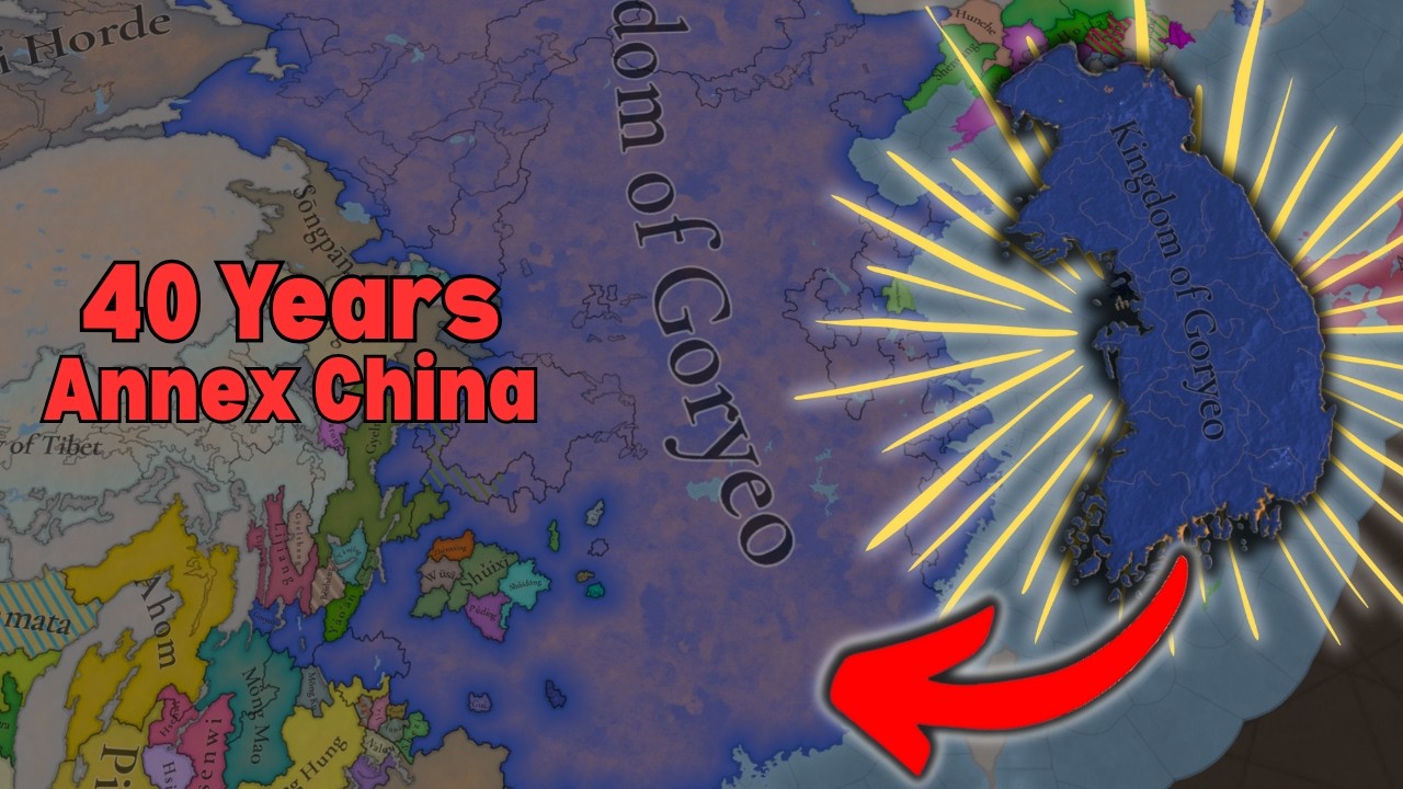Korea is INSANE - Annexing CHINA in UNDER 40 Years