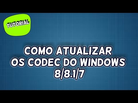 Vídeo: Como Atualizar Codecs