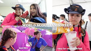 a day in my life at the World Scout Jamboree in Korea ⛺️🇰🇷