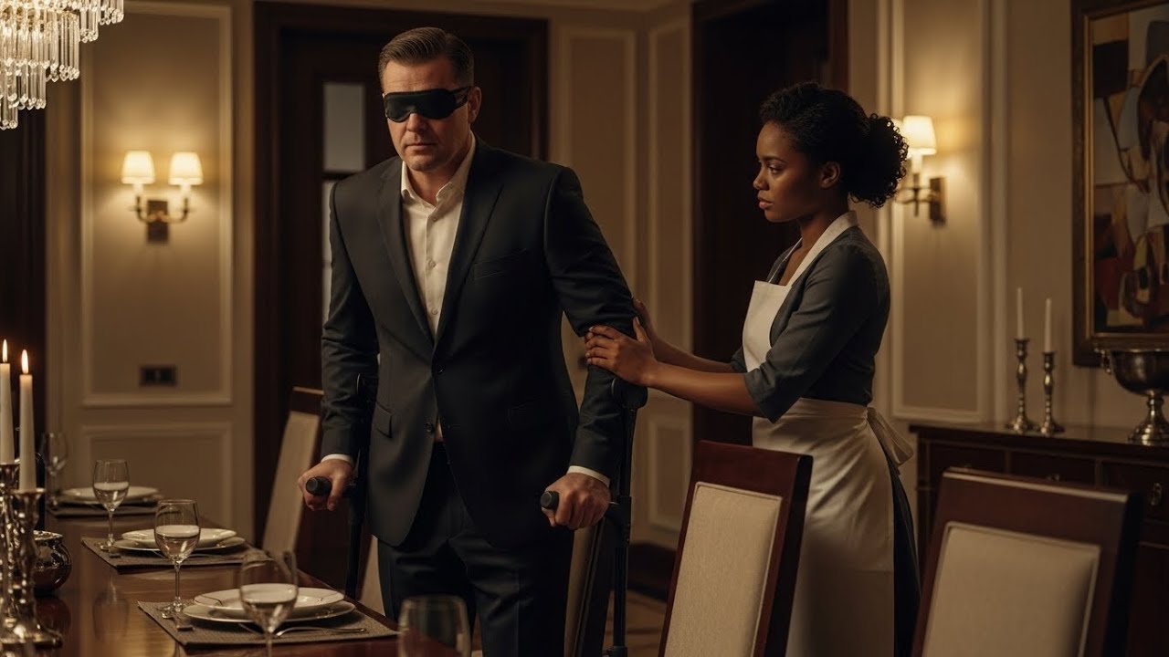 Black Orphan Lady Spent Years Caring For Blind Mafia Boss, Until He Say  You Look Beautiful