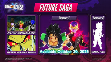 *NEW* DLC 20 STORY MODE + CHAPTER 4 TEASER! - Dragon Ball Xenoverse 2 - Future Saga Chapter 3
