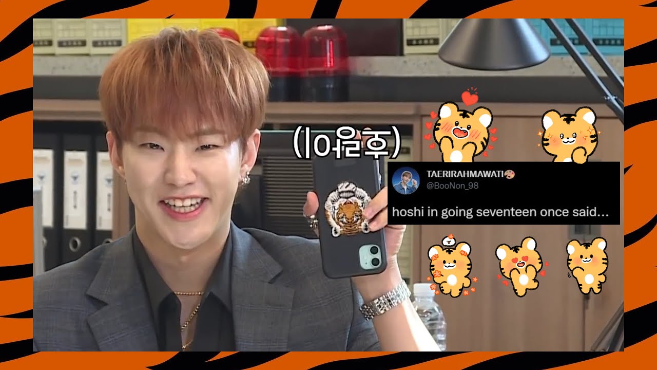 hoshi in Going Seventeen once said...