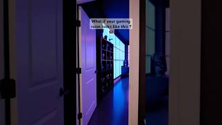 This gaming room will ruin every other setup for you 🖤 #gamingroom #setup #viralshorts
