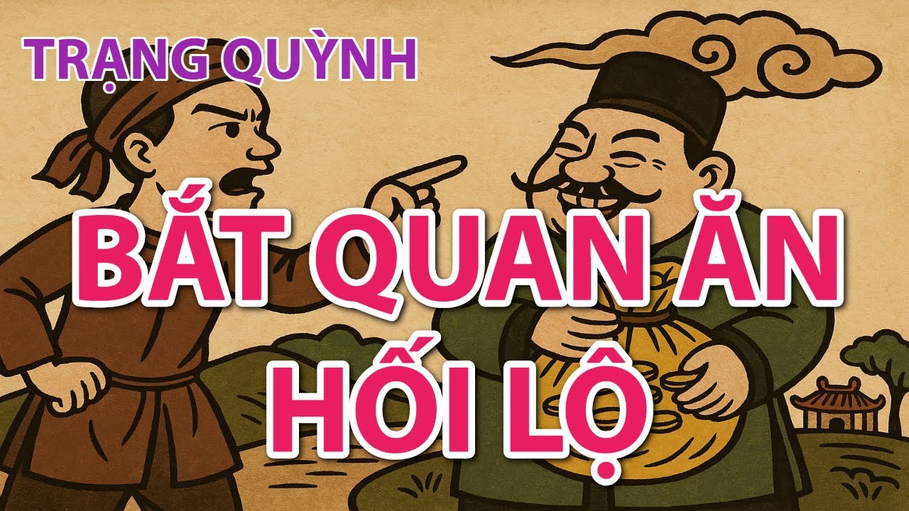 TRẠNG QUỲNH BẮT QUAN ĂN HỐI LỘ