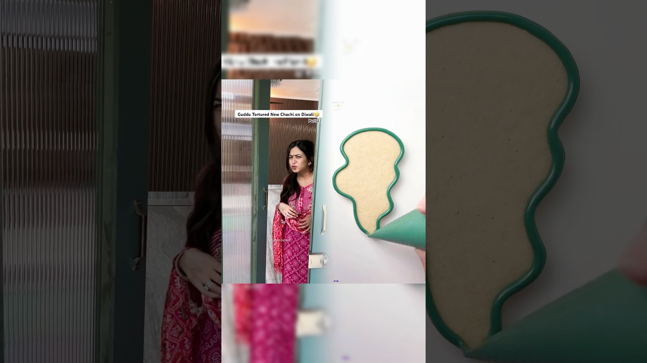 New Chachi Tortured By Guddu on Diwali🤣 