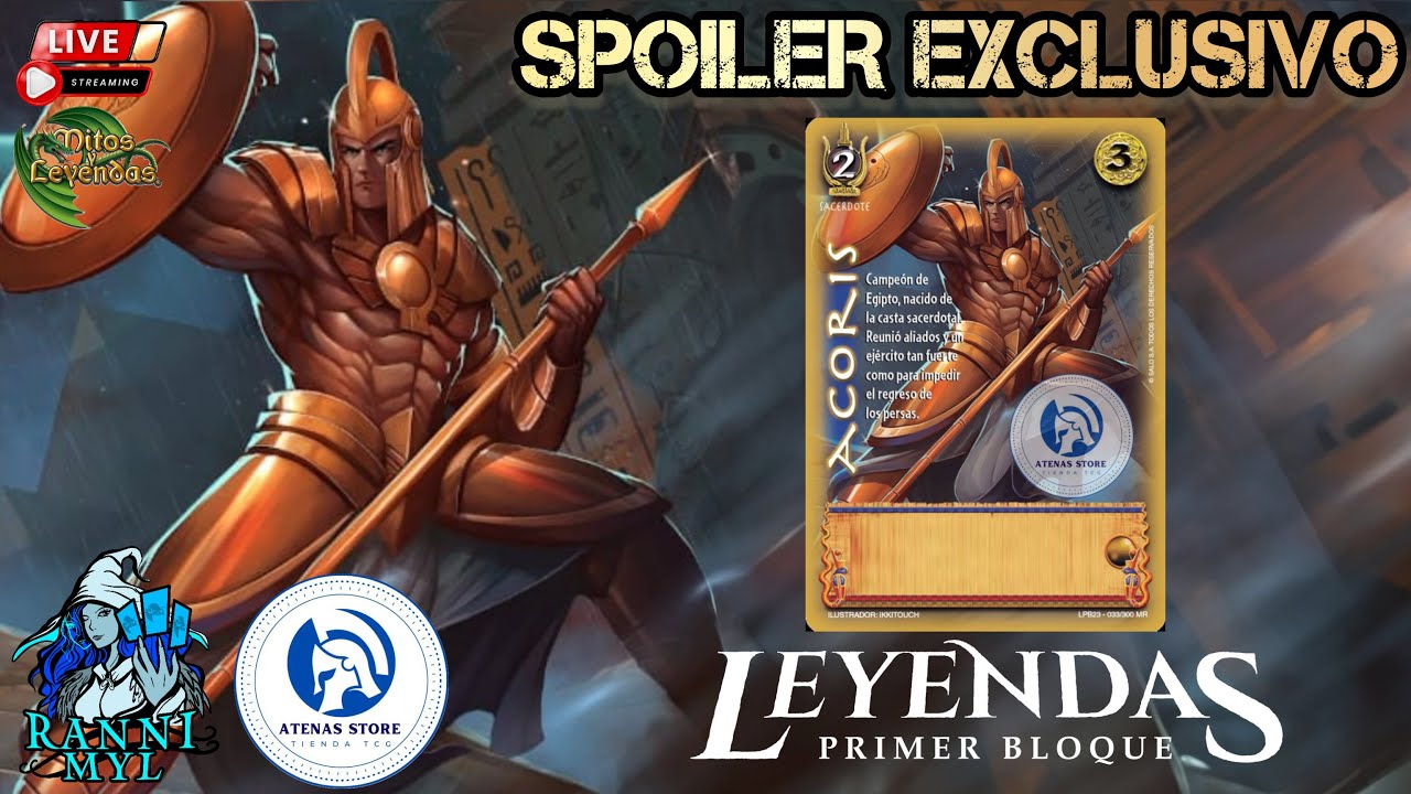 LIVE ACORIS SPOILER EXCLUSIVO!!! PRIMER BLOQUE LEYENDAS 3.0 DE MITOS Y ...