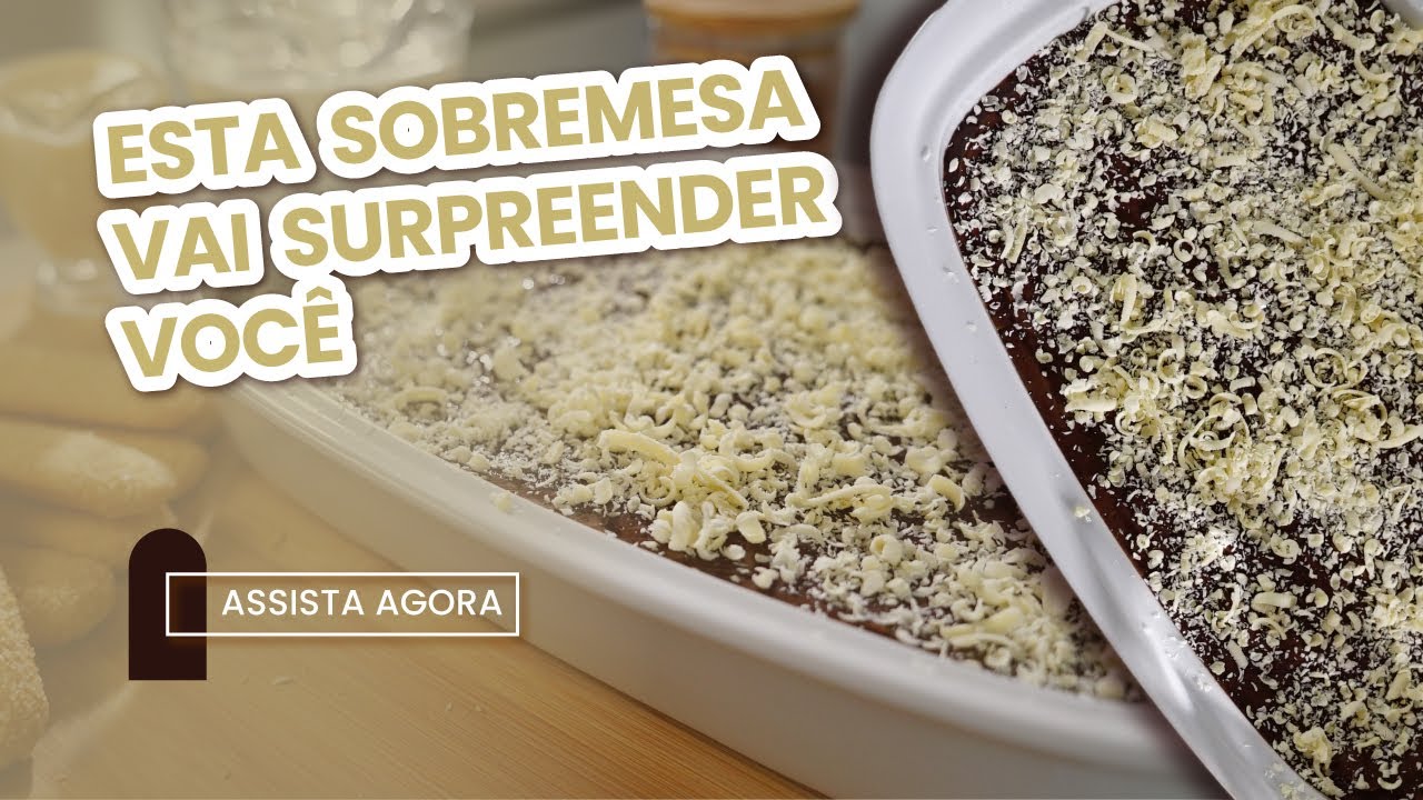 ESSA SOBREMESA VAI SURPREENDER VOCÊ E SEUS CONVIDADOS | CHEF LÉO OLIVEIRA