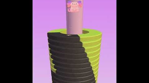 Helix Stack Jump Level 68 #Shorts