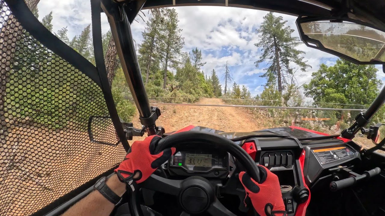 Part 2. Going up #4 to Hanglider Hill. Chappie-Shasta OHV. May 11, 2025