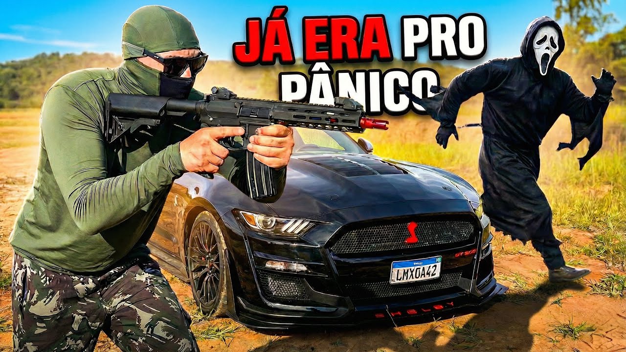 COMPREI UM FUZIL PARA CAÇAR O PÂNICO 🔥