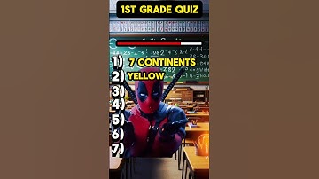 Think You Smarter than a 1st grader? #quiztime #trivia🧠🎉 🤓✨❓