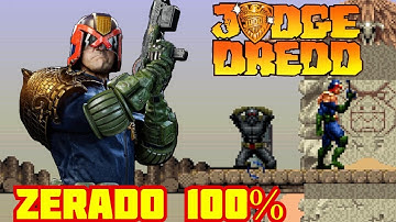 Judge Dredd (SNES) - ZERADO 100% -  Todas as missões do Juiz Dredd de Super Nintendo