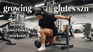 MY GLUTE FOCUSED LOWER BODY WORKOUT - REAL & RAW!