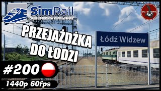 Przejażdżka do Łodzi || #200 || SimRail - The Railway Simulator 🚂 screenshot 4