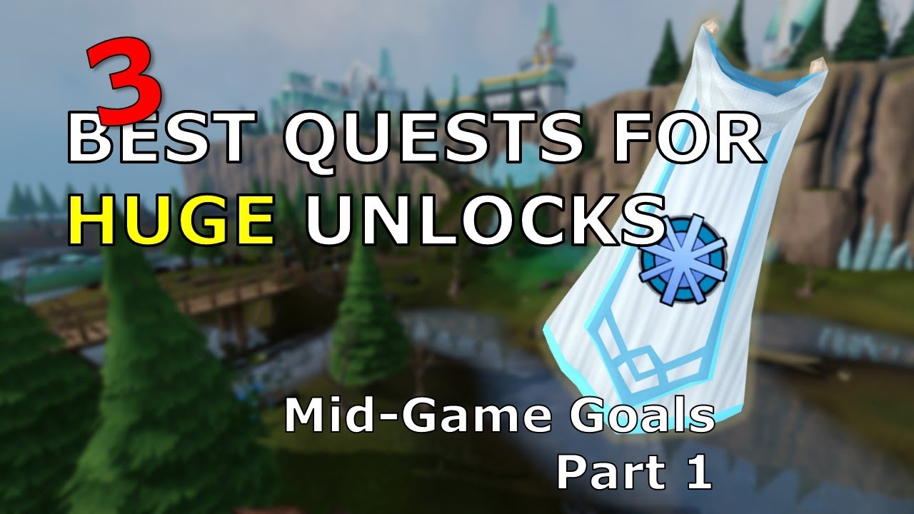 Mid-Game Ironman Goals Pt.1 : Major Quest Unlocks