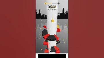 Helix jump new iOS gameplay  #208level  #shorts