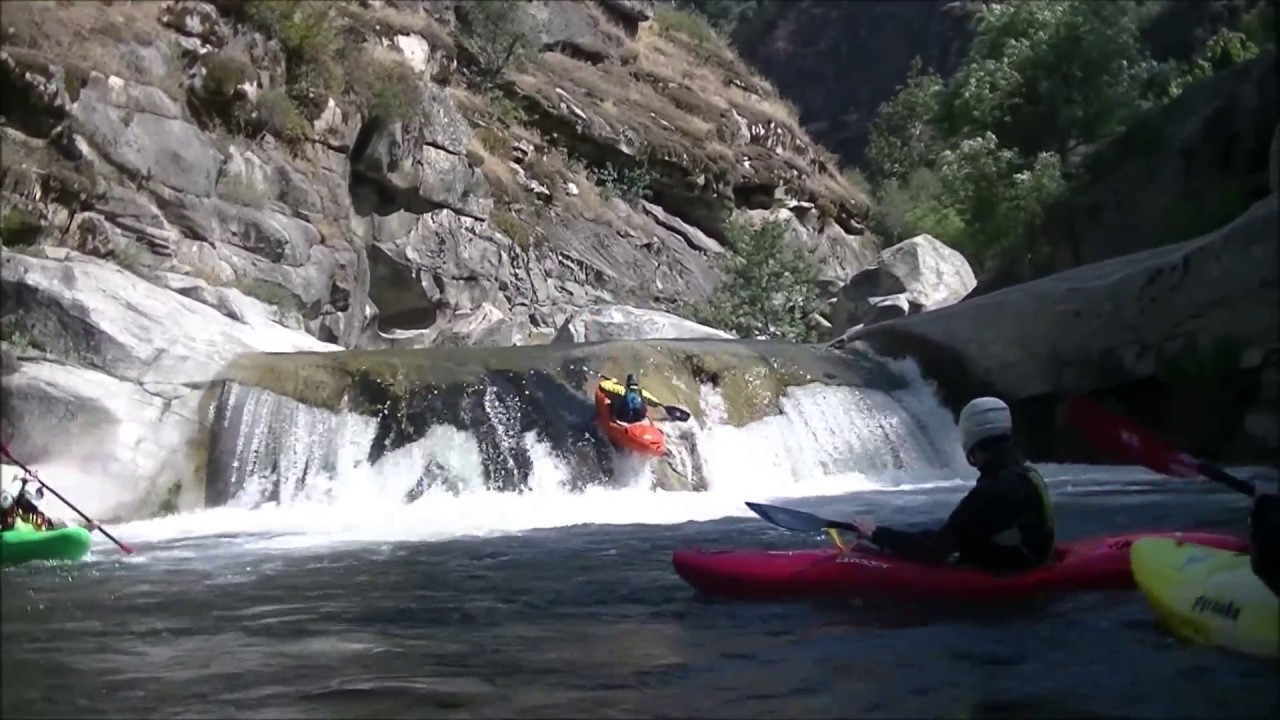 Kayaking East Fork of the Kaweah River in California YouTube