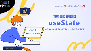 Master React Hooks: The Complete Guide Starts Here | Part 2: useState Hook | TechDevGuru