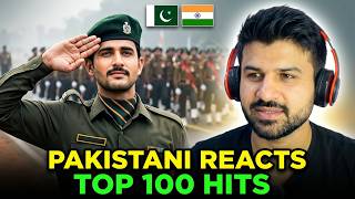 Reacts to Top 100 Indian Patriotic Songs of All Time | 15 august reaction