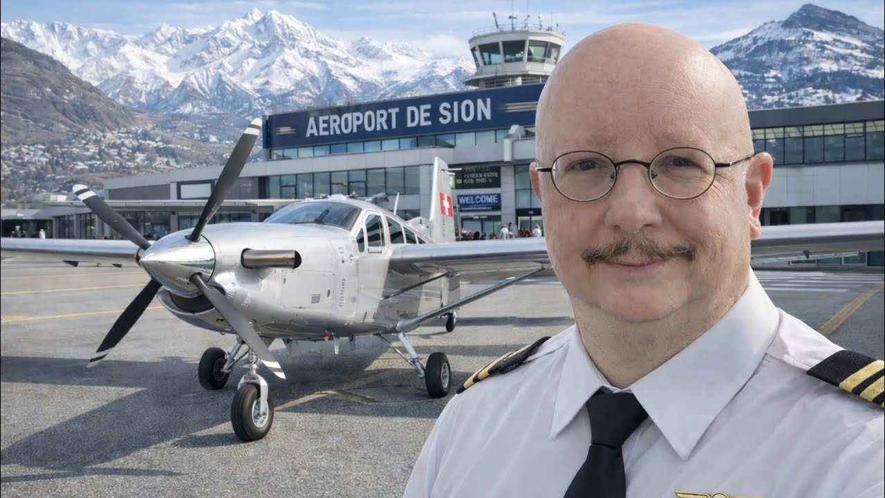 Wieder mal Flightsim von Thun nach Sion