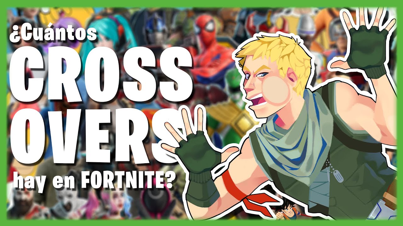 ¿Cuántos CROSSOVERS hay en Fortnite? - Darko Gameplayer