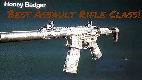Best Assault Rifle Class In COD Ghosts!