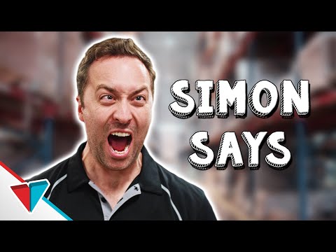 Team building with your boss - Simon Says